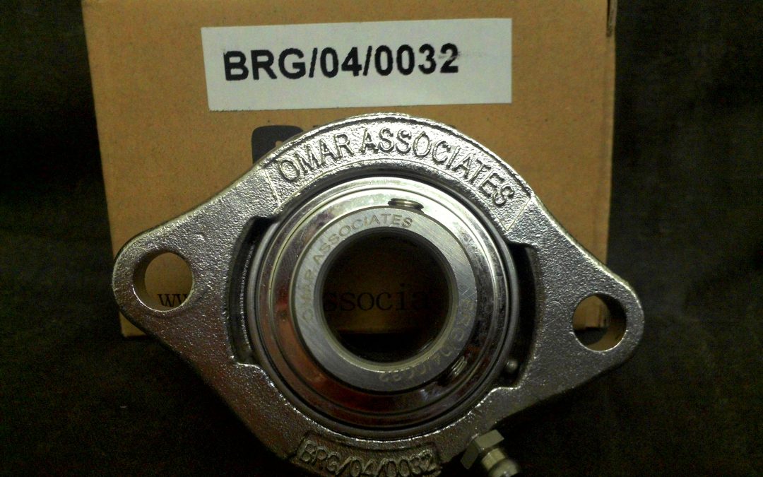 Bearing, SS, .75, 2-Bolt Flange